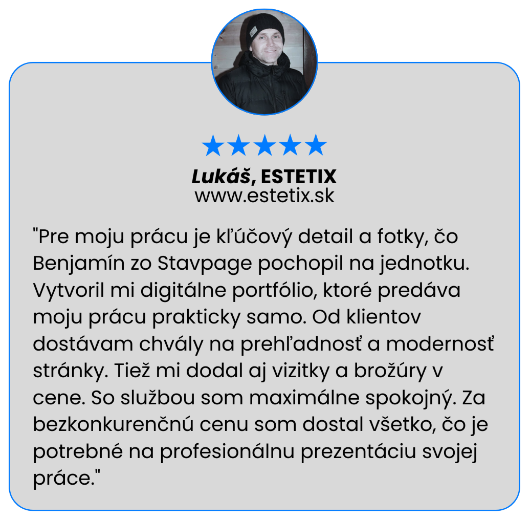 Stavpage Recenzia