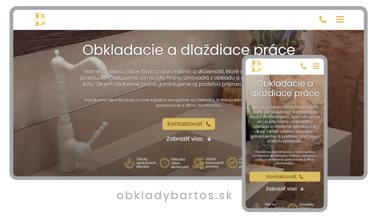 weby pre stavebné firmy