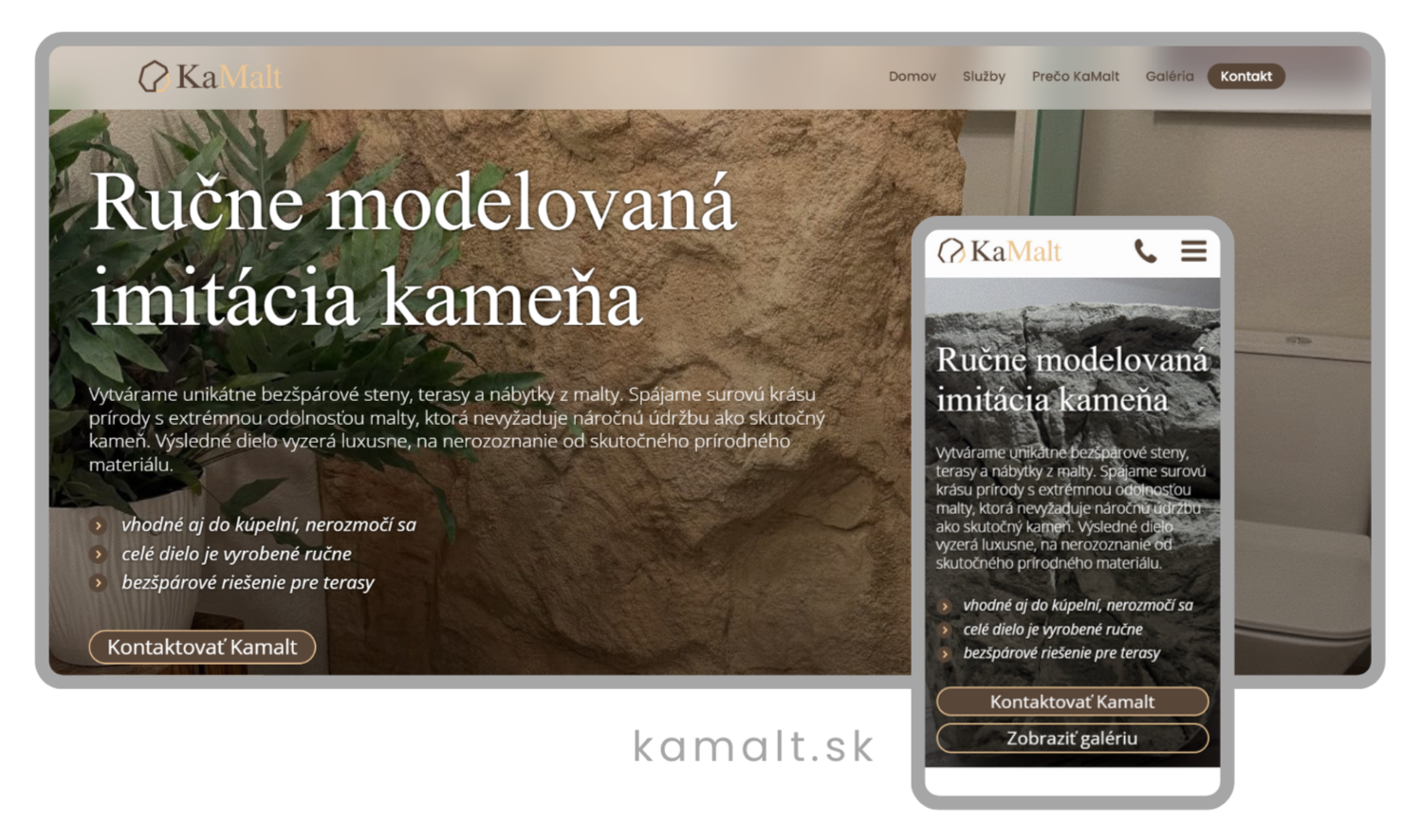 weby pre stavebné firmy