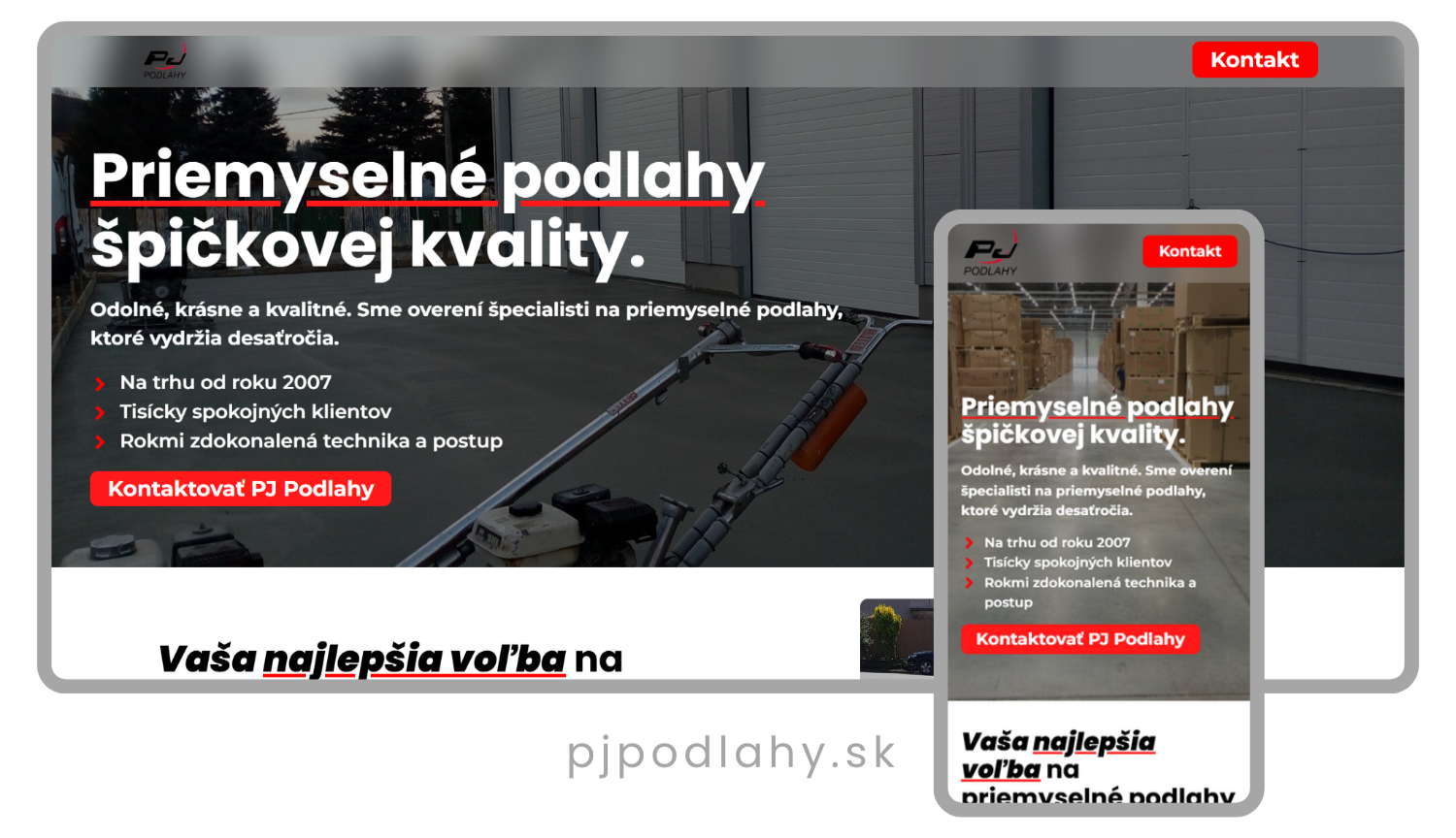 Stavpage PJ-Podlahy